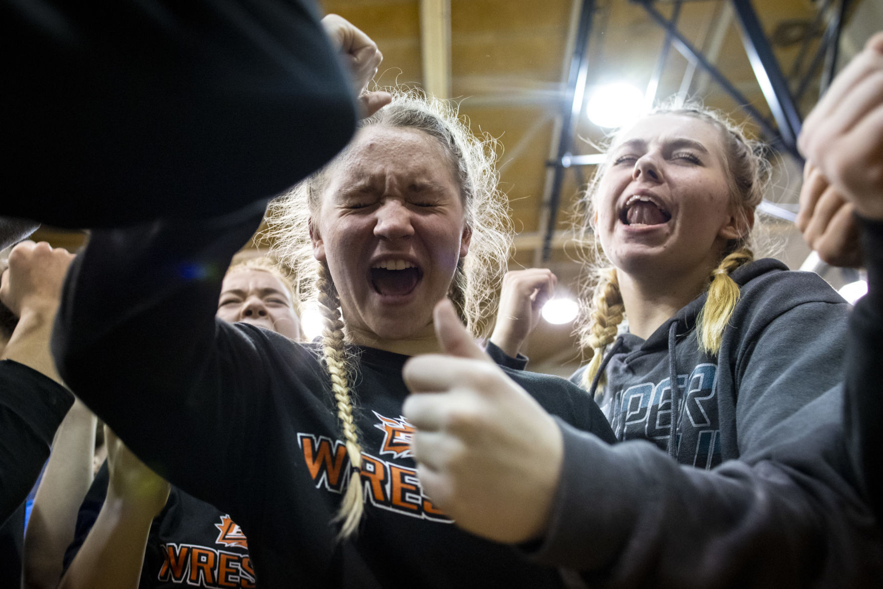 Billings Senior girls wrestling mixer